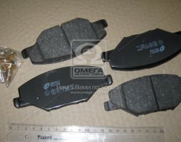 Колодка тормозная дисковая передняя SKODA FABIA 1.2-1.6 2007-2014, VW POLO 1.6 2010- (пр-во REMSA)