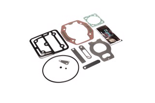 Ремкомплект прокладок с клапанами KNORR, VOLVO FH12, FL12 (пр-во VADEN)