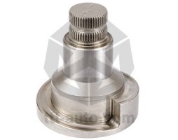 Вал регулировочный суппорта правый короткий MERITOR D3 48 зубьев, (пр-во TTT-auto)