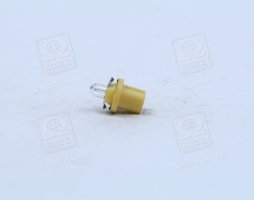 Лампа накаливания 12V 1,5W BX8,5D YELLOW (пр-во Narva)