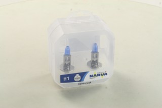 Лампа розжарювання TWIN SET H1 12V 55W RANGE POWER WHITE (вир-во Narva)