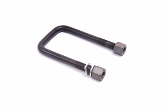 Стремянка задней рессоры с высокой гайкой и гровером Газель передней ЗИЛ 5301 М16х1,5 , L=145 ) <ДК>