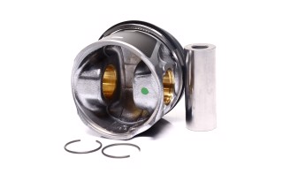 Поршень з кільцями VAG 81,51 2,5TDi ACV/AHD/AJT 1-2 цил. (вир-во KS)