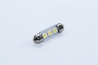 Лампа LED Софітні C5W 24V T11x36-S8.5 (3 SMD size5050) <TEMPEST>