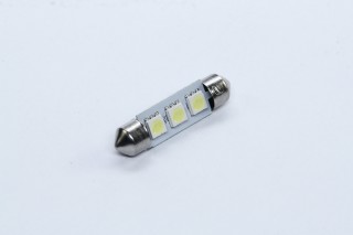 Лампа LED софитная C5W 24V T11x39-S8.5 (3 SMD size5050) WHITE <TEMPEST>. tmp-13T11-24V