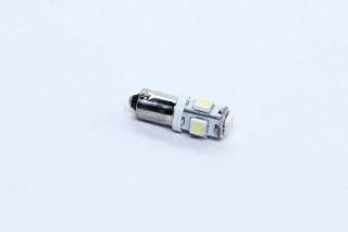 Лампа LED  габарит, посветка панели приборов T8-03 (5SMD) BA9S  белый 24 Volt <TEMPEST>