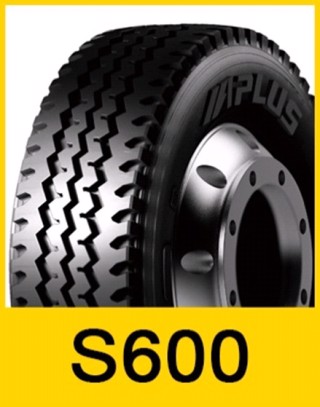 Шина 9,00R20 144/142K (16PR) S600 (APLUS) з камерою та обідною стрічкою