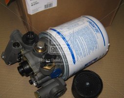 Осушувач повітря пневматичної гальмівної системи під мультизапобіжний клапан (RIDER)