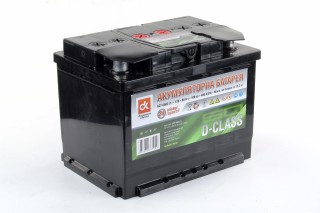 Акумулятор 60Ah-12v D-CLASS <ДК> (242x175x190),L,EN480