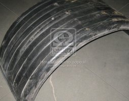 Локер Крило вантажне, двосхилий, рифлене з майданчиком (ширина 670 ) МАЗ, Євротягач, Напівпричепи