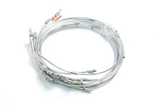 Трубка тормозная комплект 12 трубок ГАЗ 2410 , ГАЗ 31029 (сталь) <ДК>