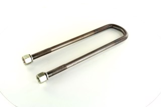 Стремянка ресори задньої Богдан М18х1,5 L=345 (з гайкою і гровером) вир-во Україна