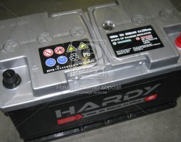 Аккумулятор  100Ah-12v HARDY (353x175x190),L,EN850. 5237995130
