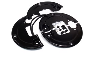 Пыльник тормозного барабана, комплект на ось BPW 124x128x392x28 (пр-во SAMPA)