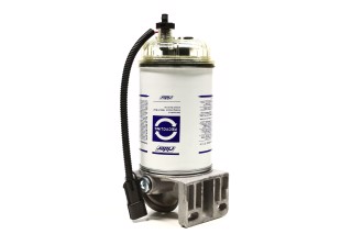 Фільтр паливний з основою підкачуванням VOLVO з кришкою-відстійником з підігр. (RIDER)