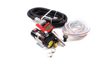 Насос палив./перекач., помповий, 12В пістолет з вбудованим лічильником <ДК>