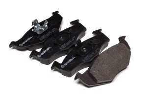 Колодка гальм. диск. SEAT IBIZA IV (6L1), SKODA FABIA (6Y2) передн. (вир-во BREMBO)
